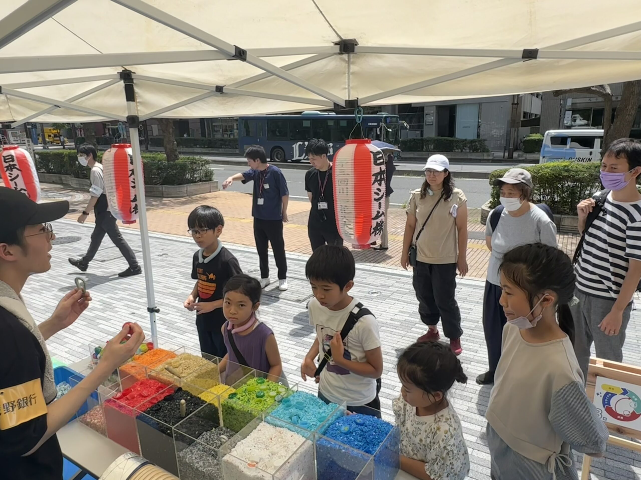 「つくってあそんで再活用！　金魚すくいでサーキュラーエコノミー」ワークショップ